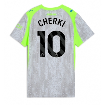 Manchester City Rayan Cherki #10 Tricou Fotbal Replică 2025-26 Femei Treilea